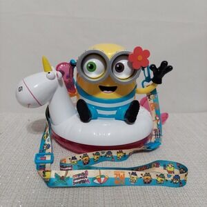 Universal Studios Summer 2022 Minion Bob &‎ Fluffy Unicorn Popcorn Bucket